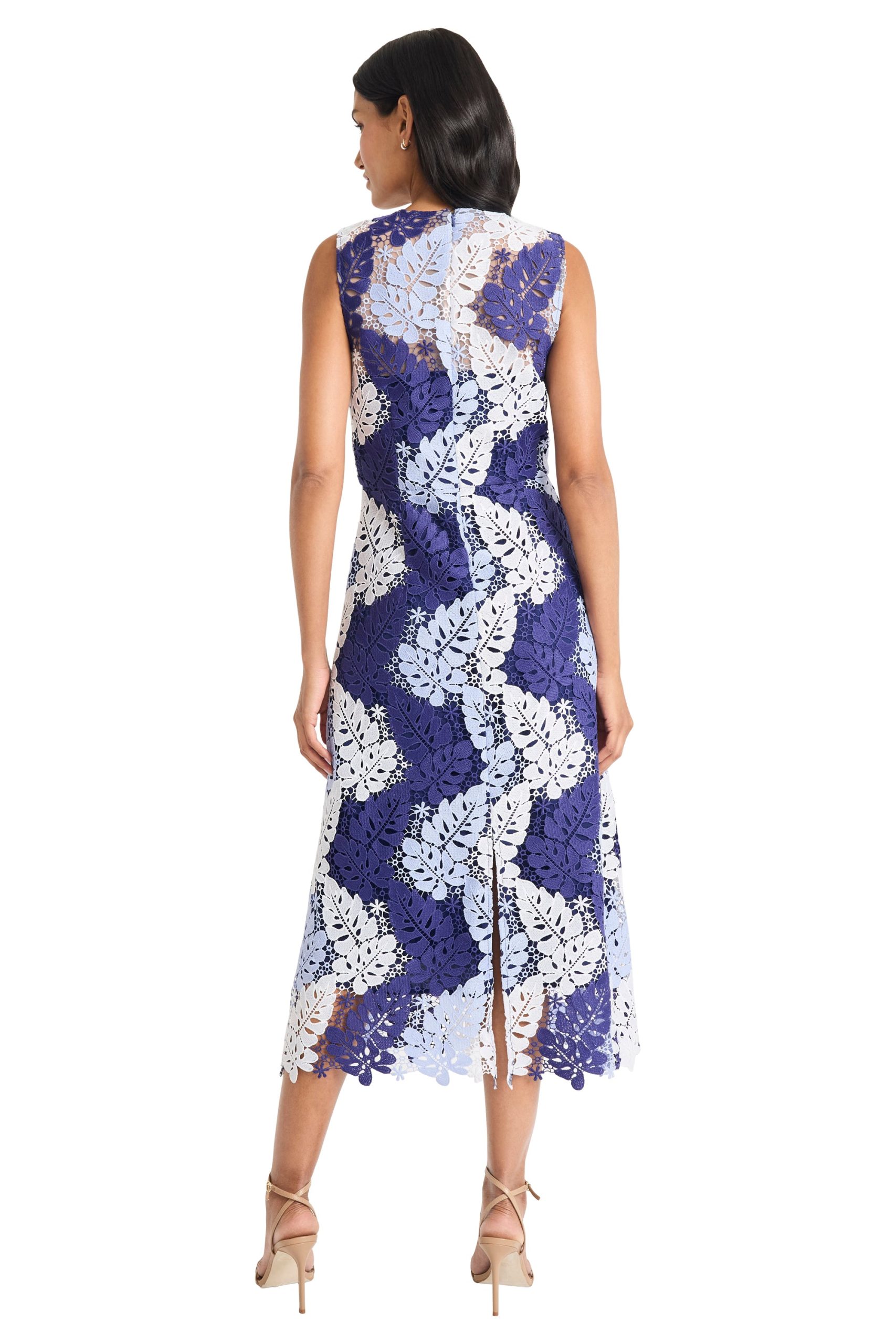 Rinna Ombre Sleeveless Lace Midi - Image 5