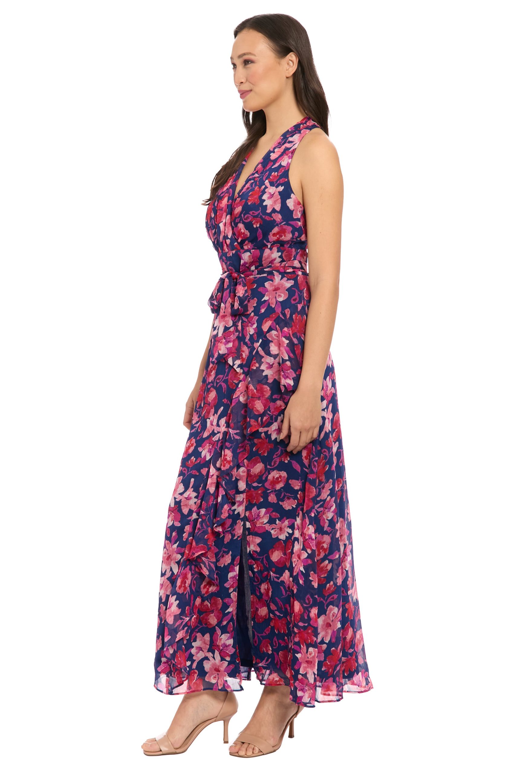 Amberlyn Halter Maxi in Floating Buds - Image 7