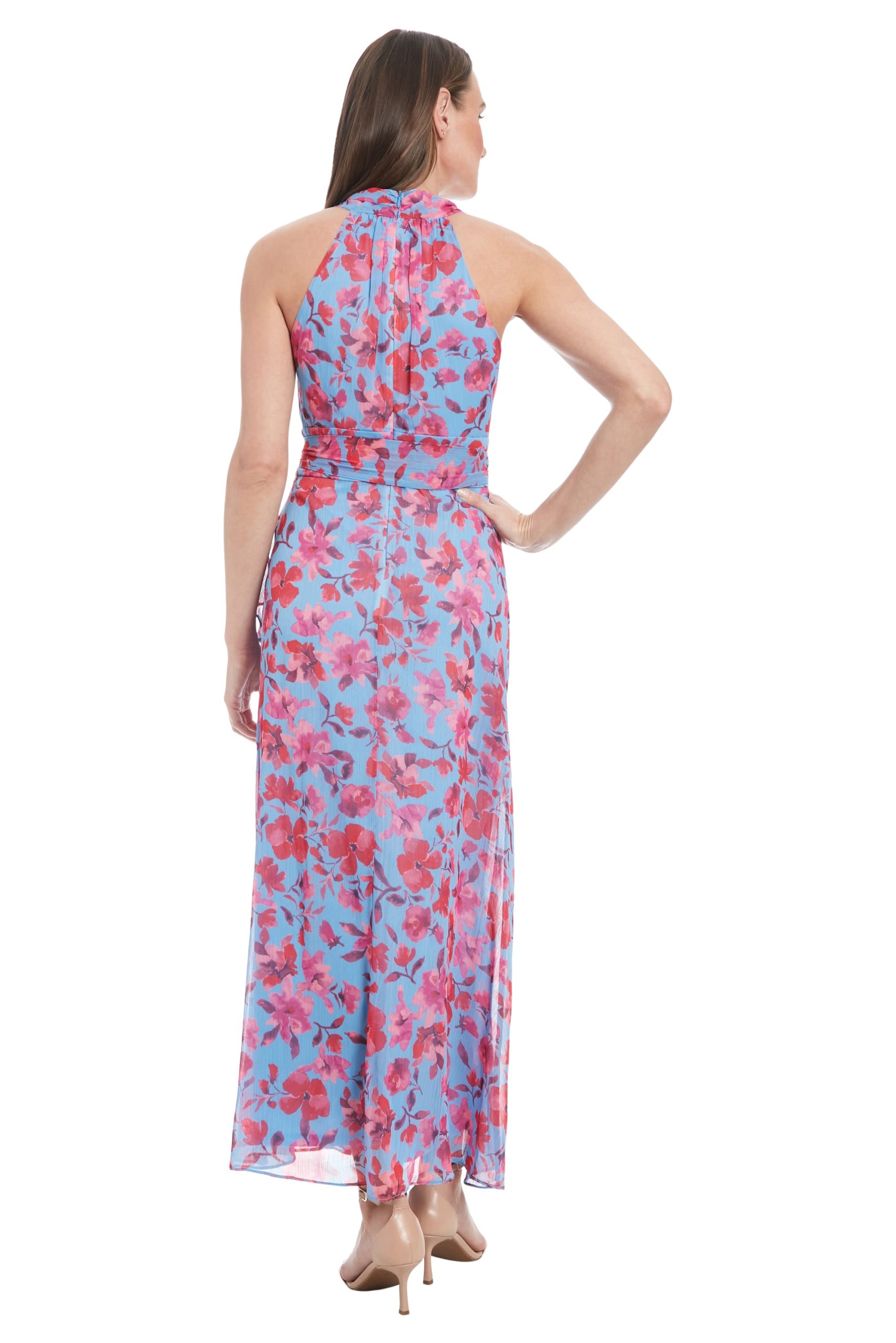 Amberlyn Halter Maxi in Floating Buds - Image 5